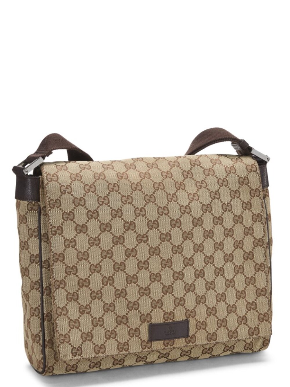 ✨ Authentic Gucci GG Canvas Flap Messenger Bag | Unisex | Original Dust Bag Incl